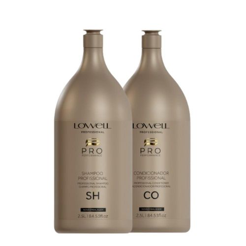 Lowell Lavatório Shampoo 2,5L + Condicionador 2,5L