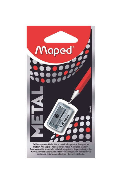 Apontador Maped Metal Basic Satellite 1 Furo - Item Sortido