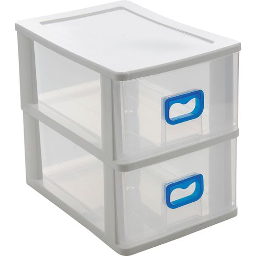 Gaveteiro de Mesa 2 Gavetas GV-53 São Bernardo Branco