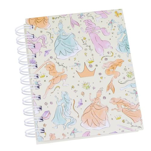 Caderneta Culturama Pautada Princesas 80 Folhas