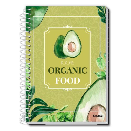 Caderno Universitário Feminino My Collection 16 Matérias Credeal Sortido