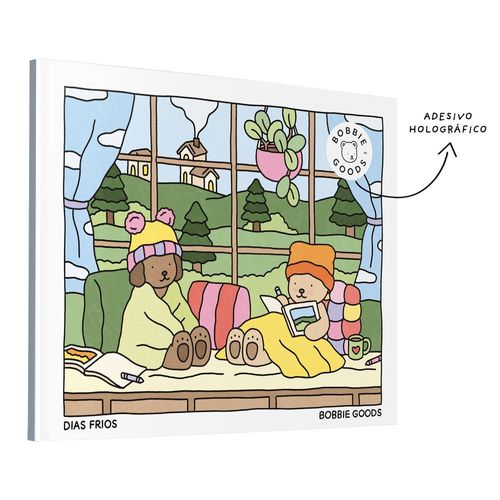 Livro para Colorir Bobbie Goods Dias Frios Catavento