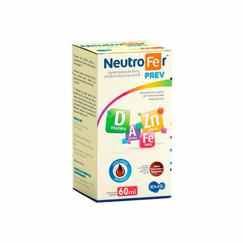 Suplemento Vitamínico Neutrofer Prev 60Ml
