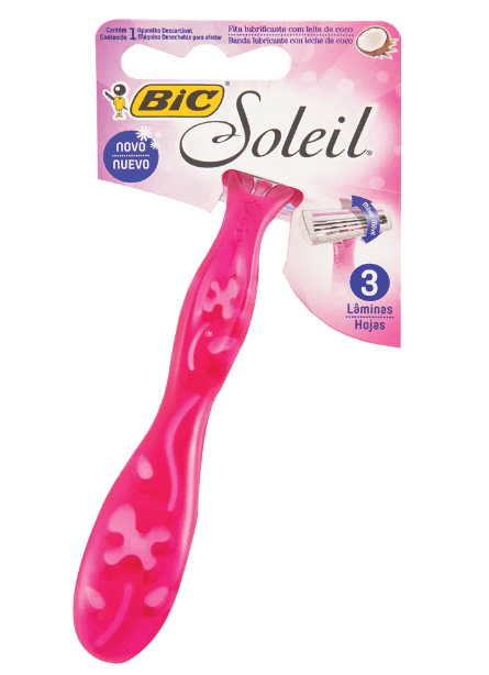 Aparelho De Depilar Bic Soleil 3 Women com 1 Unidade