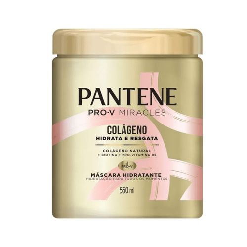 Máscara Capilar de Tratamento Pantene Colágeno com 550ml
