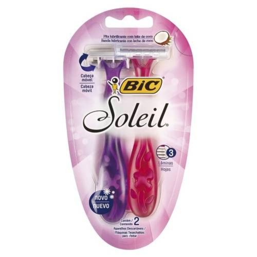 Aparelho De Depilar Bic Soleil 3 Women com 2 unidades