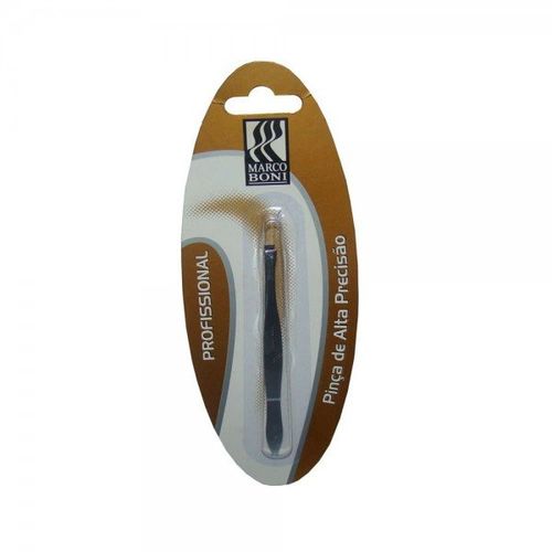 Pinça Marco Boni Cromada Ponta Reta