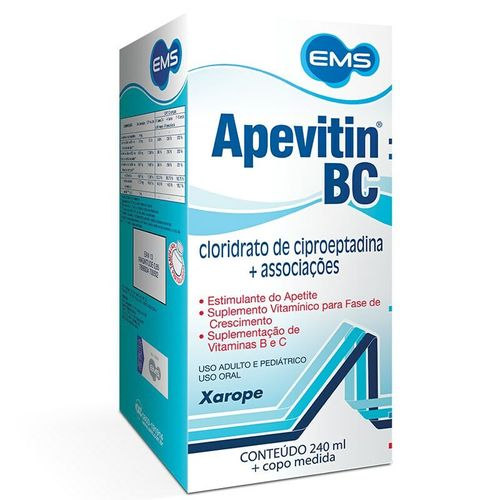 Apevitin Bc Xarope Com 240Ml