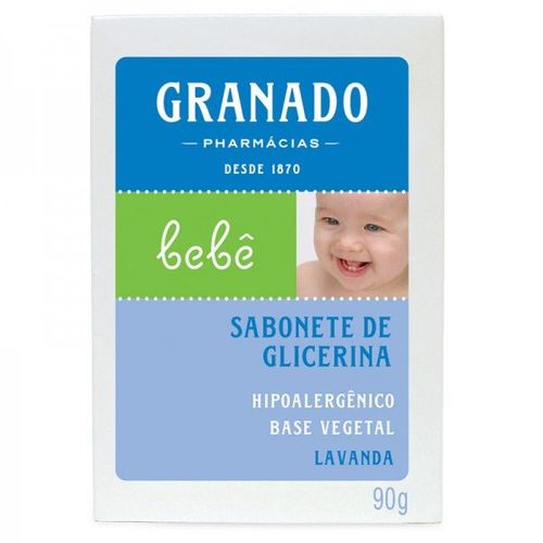 Sabonete Granado Glicerina Bebê Lavanda 90G
