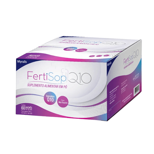 Polivitamínico FertiSop Q10 para Gestantes em pó 60 sachês
