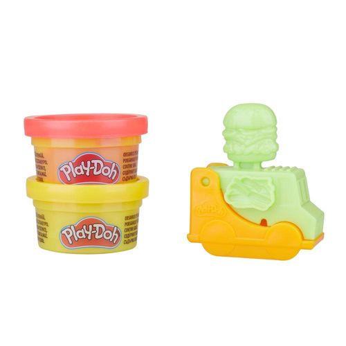 Conjunto Play-Doh Mini Food Truck F3571 Hasbro Sortido