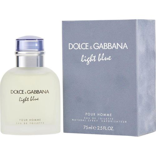 Perfume Masculino D & G Light Blue Dolce & Gabbana Eau De Toilette Spray 75 Ml