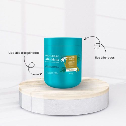 Alfaparf Alta Moda Super Oils Máscara Nutrição Brilho 600g