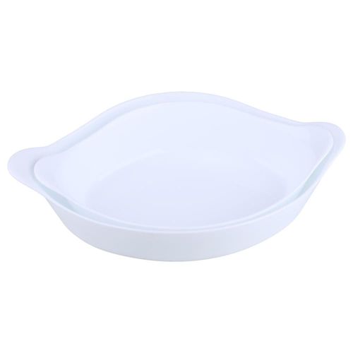 Conjunto de Assadeiras Opaline Oval com 2 Unidades Nadir