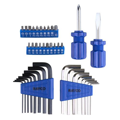 Maleta com Ferramentas 200 Peças Rayco 24700