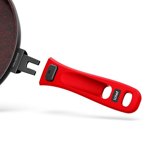 Cabo Removível Longo - Ichef Shark Series - Vermelho