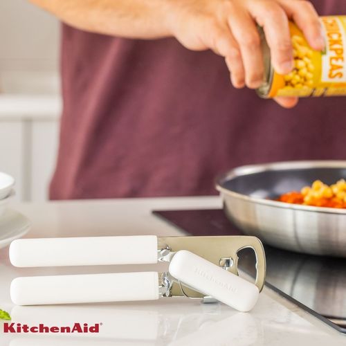Abridor de Latas e Garrafas Inox Cozinha Branco KitchenAid
