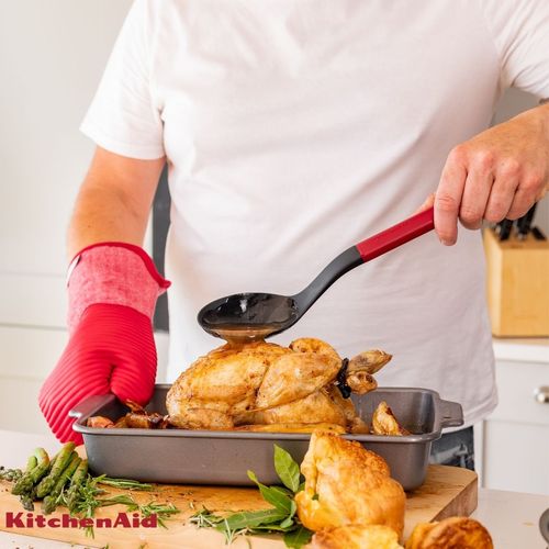 Colher de Cozinha Servir Nylon Multiuso Vermelha KitchenAid