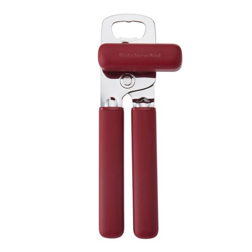 Abridor de Latas Garrafas Inox Cozinha Vermelho KitchenAid