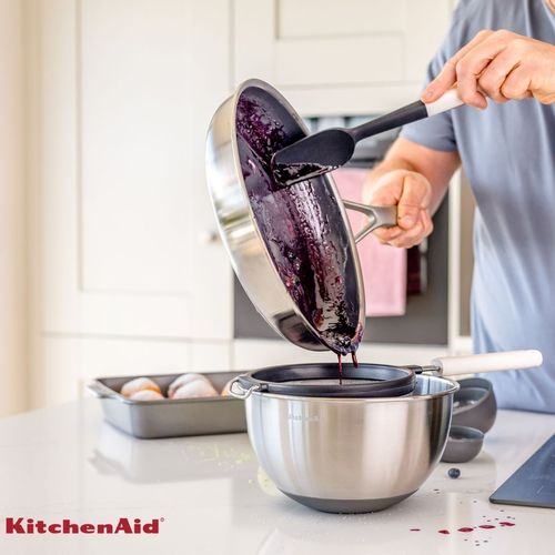 Espátula Clássica em Silicone Confeitaria Branca KitchenAid