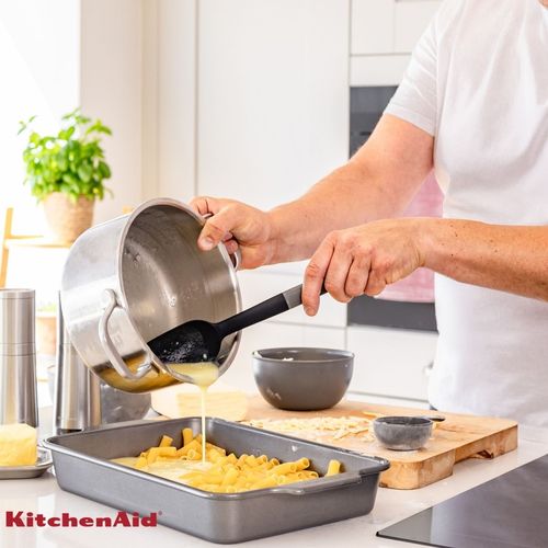 Espátula Clássica em Silicone Confeitaria Cinza KitchenAid