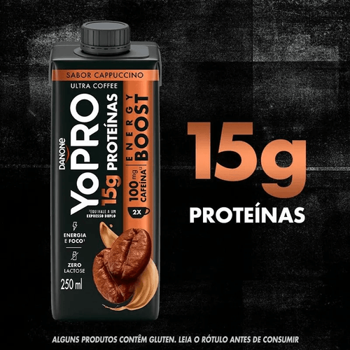 Bebida Lactea Yopro Protein Cappuccino 250ml