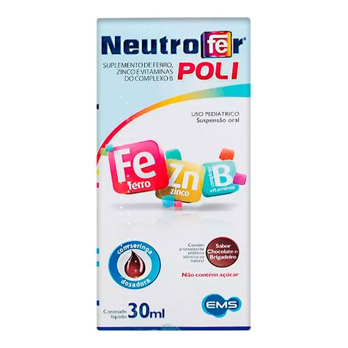 Suplemento Vitamínico Neutrofer Poli 30Ml