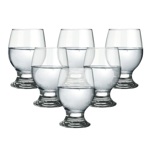 Kit 6 Taças para Água 250ml Nadir Paulista