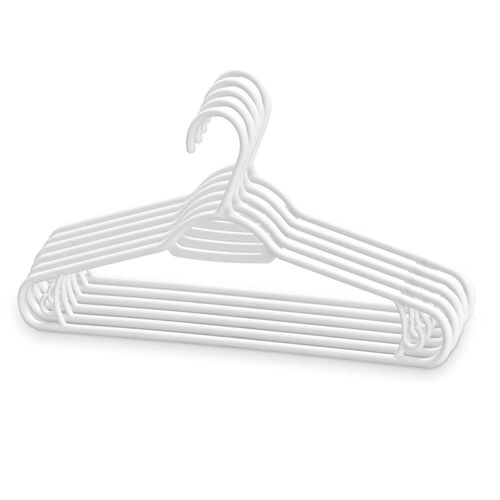 Conjunto Cabides com 5 Unidades 5032 Dasplast Branca