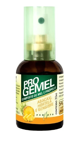 Spray Bucal Progemel Abacaxi E Hortela 30ml