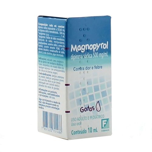 Magnopyrol Gotas 500mg/mL 10mL