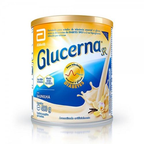 Glucerna Pó Suplemento Nutricional Sabor Baunilha Lata 400G