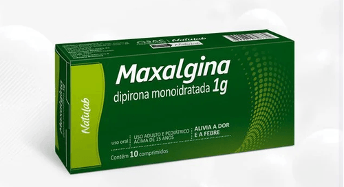 Maxalgina 1G Com 10 Comprimidos