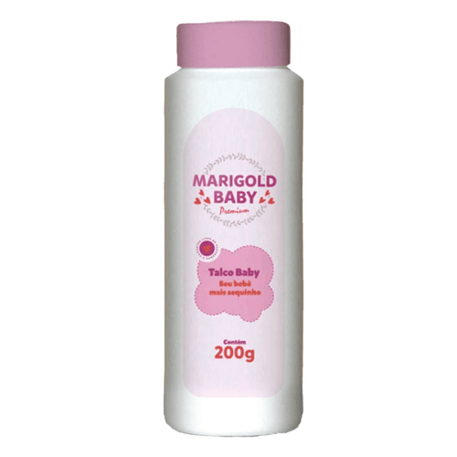 Talco Marigold Baby Rosa 200g