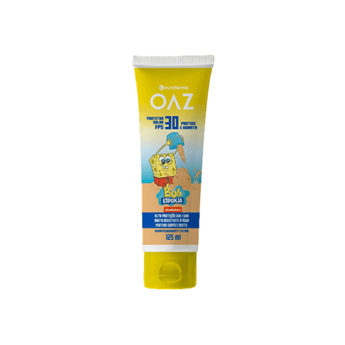 Protetor Solar Creme Bob Esponja FPS30 OAZ  125ml