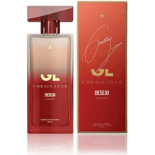 Perfume Gusttavo Lima Embaixador Desejo Para Ela 100ml