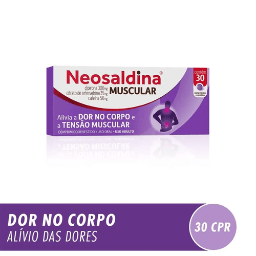 Neosaldina Muscular com 30 comprimidos