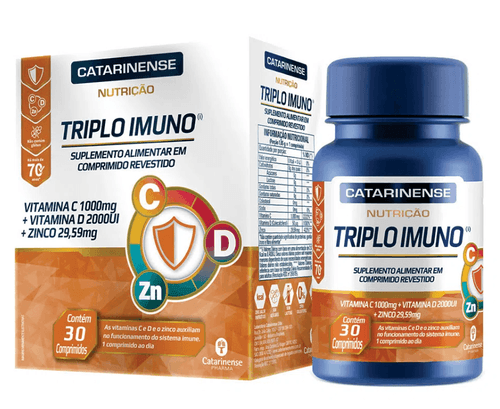 TRIPLO IMUNO NUTRICAO 30 COMPRIMIDOS
