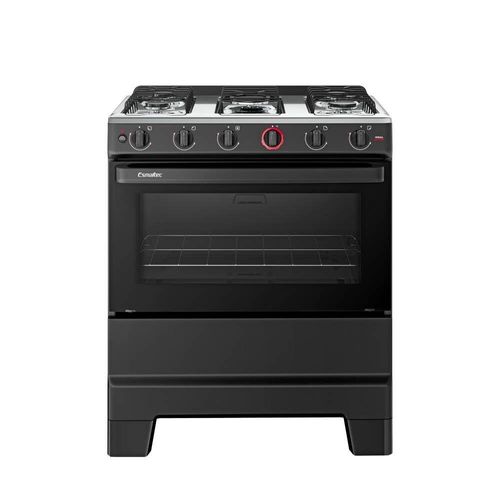 Fogão Esmaltec Ideal Super 5 Bocas Preto Bivolt 0104002937