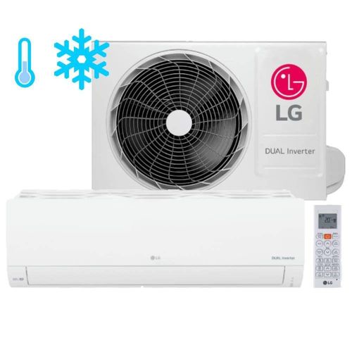 Ar Condicionado Split Dual Inverter LG Compact AI 9000 BTUs Frio 220V S3-Q09AAQAK