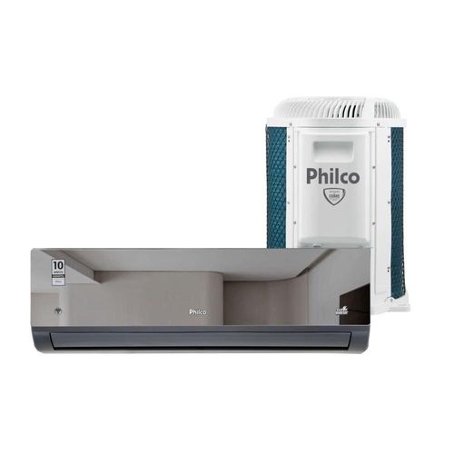Ar Condicionado Split Inverter Philco Espelhado 18000 BTUS Quente e Frio PAC18000IQFM15E 220V