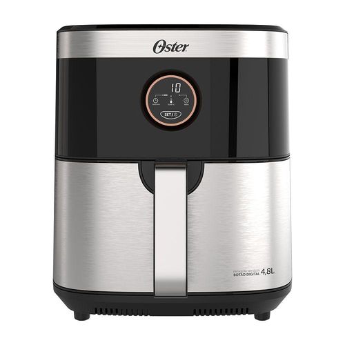 Fritadeira Elétrica Oster 4,8 Litros Black&Inox 220V OFRT660
