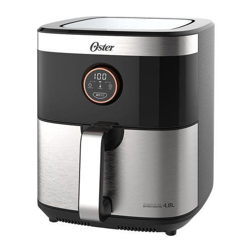Fritadeira Elétrica Oster 4,8 Litros Black&Inox 220V OFRT660