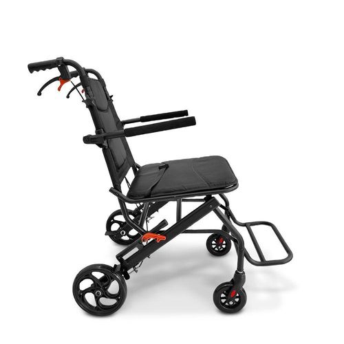 Cadeira de Transporte Dellamed em Aço Dobrável até 100kg D90