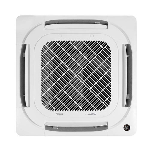Ar-Condicionado Split Cassete Elgin Eco Inverter 18000 BTUs Quente e Frio 220V KVQE18C2CA