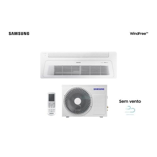 Ar Condicionado Cassete 1 Via Samsung WindFree Inverter 24000 BTUS Quente e Frio 220V