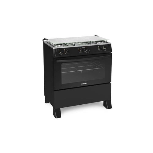 Fogão Itatiaia Star New Piso 5 Bocas Preto Bivolt 3700000361