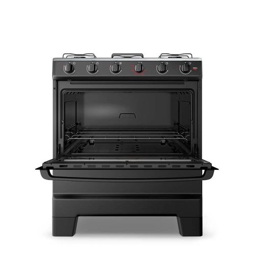 Fogão Esmaltec Ideal Pop 5 Bocas Preto Manual 0104002941