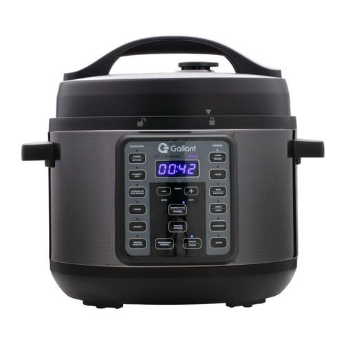 Panela De Pressão 4L 15 Funções Gallant Clique E Pronto Inox Titanium 1000W 127V (GPP04T15A_127TT)