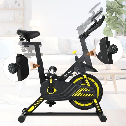 Bicicleta Ergométrica Spinning Gallant Start Magnética Ate 120kg Roda De Inercia 6kg (GSP06HMGA-PT)